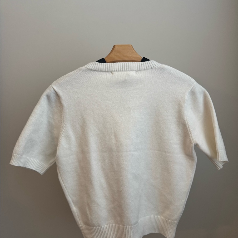 Moon & Madison Cream Button-Down Sweater - Picture 5 of 6